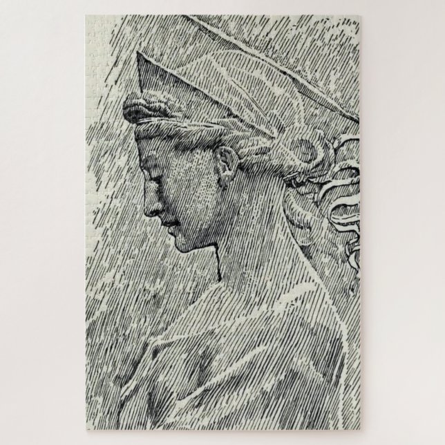 Quebra-cabeça Santa Cecília Virgem e mártir (Vertical)