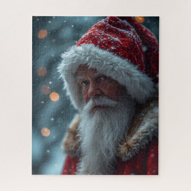 Quebra-cabeça Santa Claus Puzzle - Christmas Holiday Puzzle (Vertical)