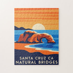 Quebra-cabeça Santa Cruz Califórnia Pontes Naturais