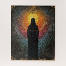 Santa Desconhecida Elétrica e Misteriosa Figura