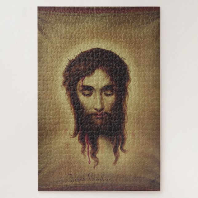 Quebra-cabeça Santa Face de Jesus Cristo (Vertical)