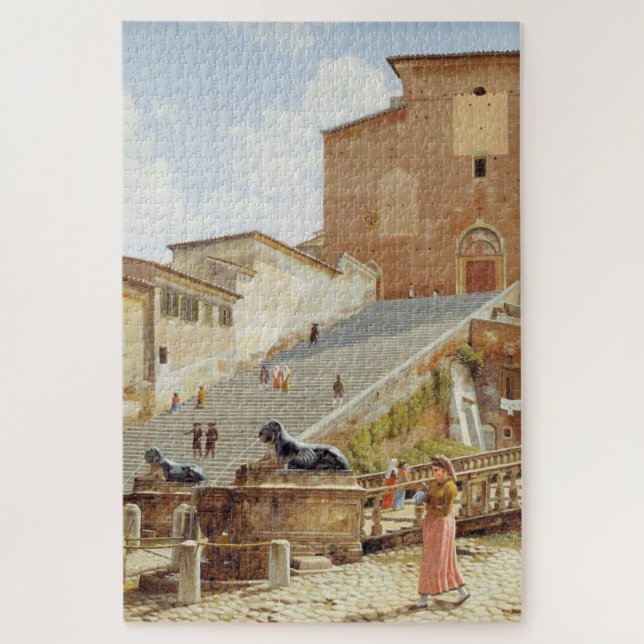 Quebra-cabeça Santa Maria in Aracoeli em Roma (Vertical)