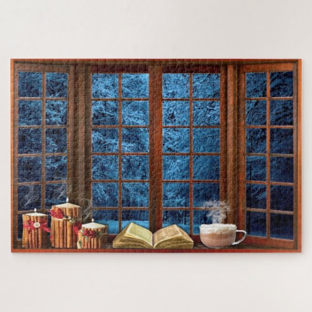 Quebra-cabeça Santa Noite Quebra-cabeça, 1.014 Peças (Horizontal)