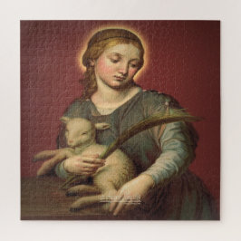 Quebra-cabeça Santo Agnes de Roma