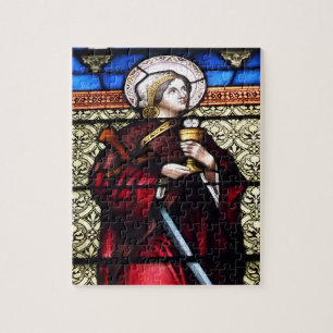 Quebra-cabeça Santo Bárbara - Janela de Vidro Estendida