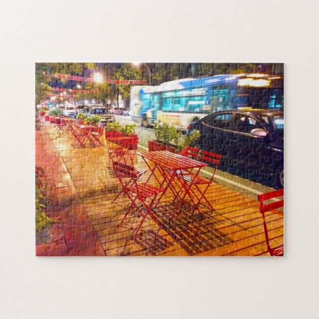 Quebra-cabeça Santo Denis Montreal. (Horizontal)