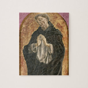 Quebra-cabeça Santo Dominic (tempera no painel)