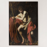 Santo João Batista na Selvagem - Caravaggio