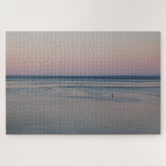 Quebra-cabeça Santo Lawrence River, Winter Dusk (Horizontal)