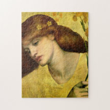 Santo Lily [Sancta Lilias] (por Gabriel Rossetti)