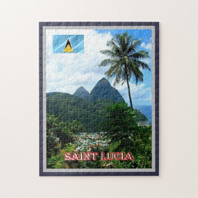 Quebra-cabeça Santo Lúcia - Panorama - (Vertical)