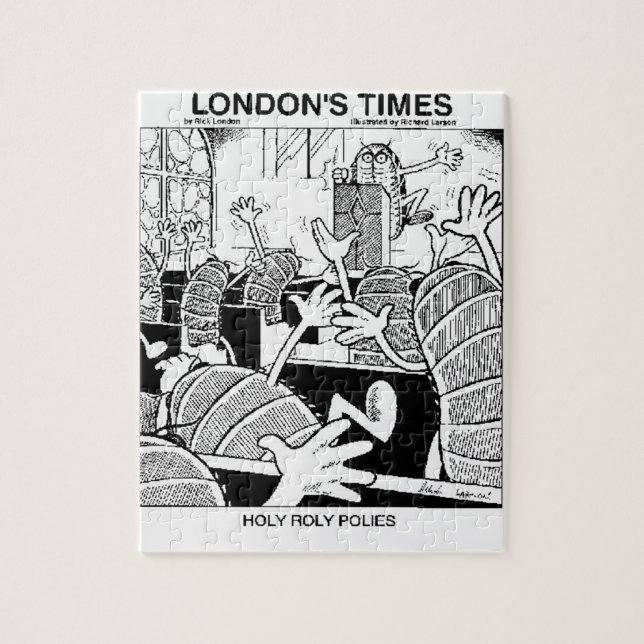 Quebra-cabeça Santo Roly Polies Engraçado (Vertical)