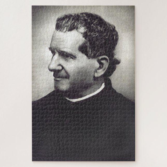 Quebra-cabeça Santo Salesiano Don John Bosco (Vertical)
