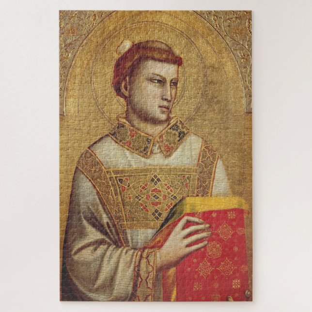 Quebra-cabeça Santo Stephen por Giotto (Vertical)