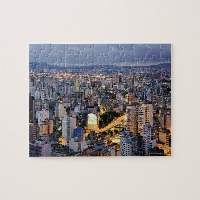 Quebra-cabeça São Paulo Cityscape 2 (Horizontal)