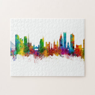 Quebra-cabeça São Paulo Skyline Brasil