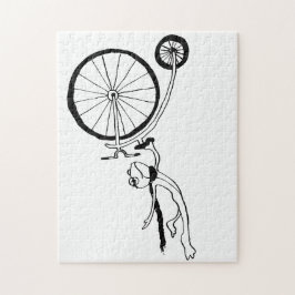 Quebra-cabeça Sapo Ciclista