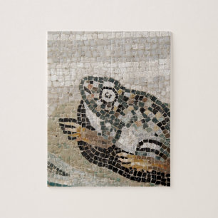 Quebra-cabeça Sapo, mosaico de Nile, da casa do Faun