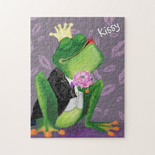 Quebra-cabeça Sapo Príncipe - Kissy