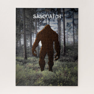 QUEBRA-CABEÇA SASQUATCH EM MADEIRA