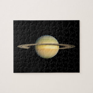 Quebra-cabeça Saturn durante o equinócio