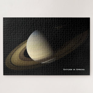 Quebra-cabeça Saturno na Primavera Equinox, Cassini-Huygens