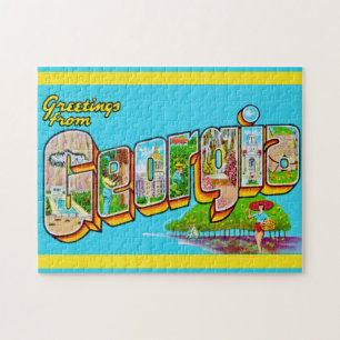 Quebra-cabeça Saudações da Geórgia 11x14