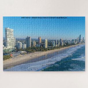 Quebra-cabeça Saudações de Aniversário Gold Coast Queensland Aus