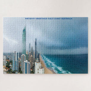 Quebra-cabeça Saudações de Aniversário Gold Coast Queensland Aus