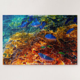 Quebra-cabeça Saudações de Aniversário Recife de Coral Austrália