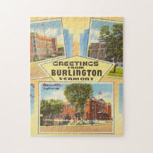 Quebra-cabeça Saudações De Burlington Vermont