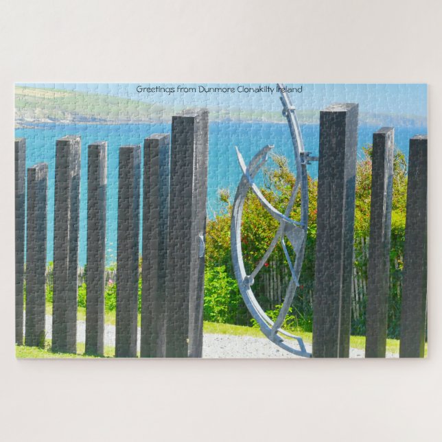 Quebra-cabeça Saudações de Dunmore Clonakilty Ireland Jigsee P (Horizontal)