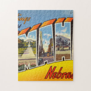 Quebra-cabeça Saudações De Omaha Nebraska