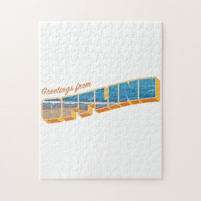 Quebra-cabeça Saudações do Offline (Vertical)