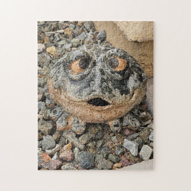Quebra-cabeça Saudações do Sapinho, 28 cm x 35,5 c (Vertical)