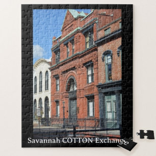 Quebra-cabeça Savannah Cotton Exchange Fotografia Georgia