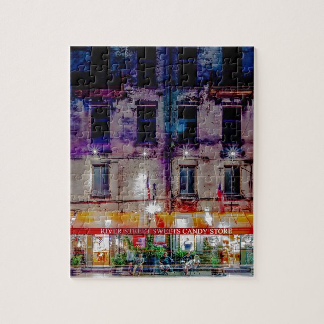 Quebra-cabeça savannah georgia cidade usa beira-mar (Vertical)