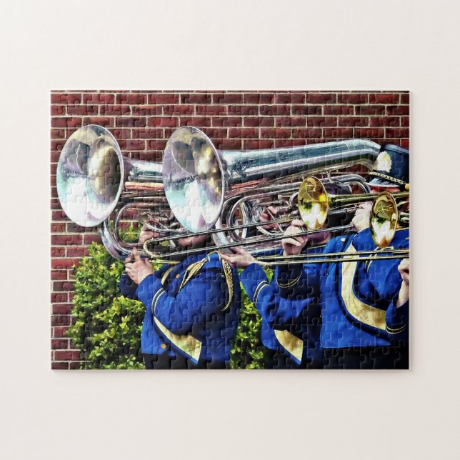 Quebra-cabeça Saxhorns e Trombones (Horizontal)