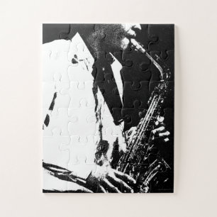 Quebra-cabeça Saxofone 11x14 30pc jpm