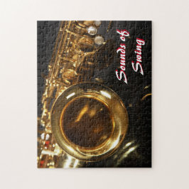 Quebra-cabeça Saxofone balançando