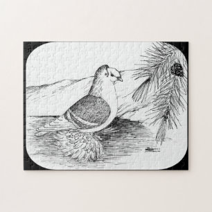 Quebra-cabeça Saxon Shield Pigeon 1973