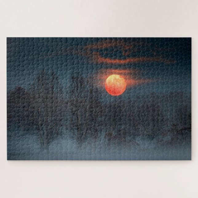 Quebra-cabeça Scalenghe no Piemonte, Itália (Horizontal)