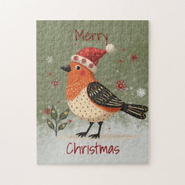 Quebra-cabeça Scandinavian Folk Art style