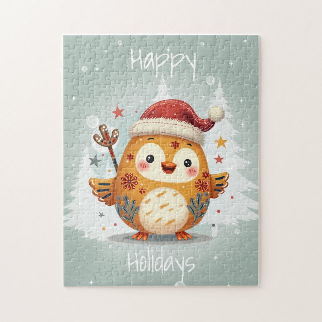 Quebra-cabeça Scandinavian Folk Art Style (Vertical)