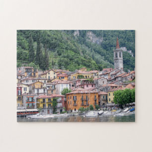 Quebra-cabeça Scenic Varenna, Itália no lago Como