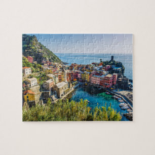 Quebra-cabeça Scenic Village, Cinque Terre, Liguria, Itália