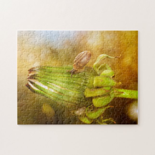 Quebra-cabeça Schnecke auf Wanderung ... (Horizontal)