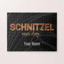 Schnitzel Todos Os Dias Design de Escala Engraçado