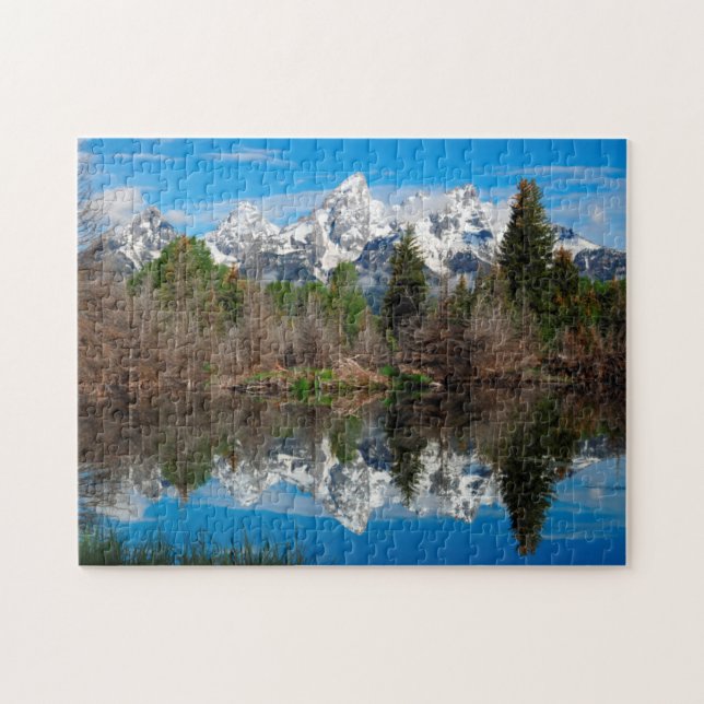 Quebra-cabeça Schwabacher's Landing, Grand Teton (Horizontal)