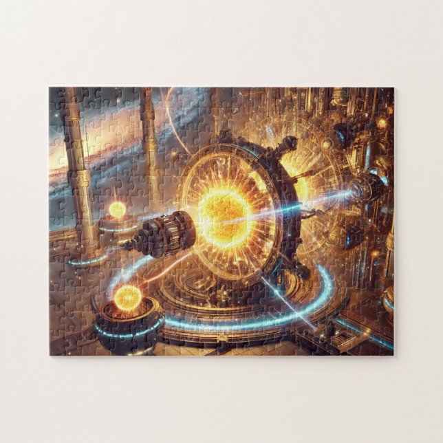 Quebra-cabeça Sci-Fi Star Forge Celestial Factory (Horizontal)
